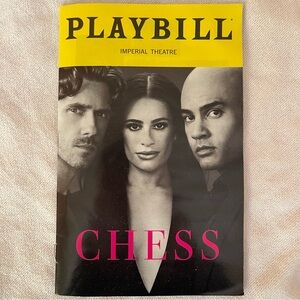 Chess Broadway Playbill
